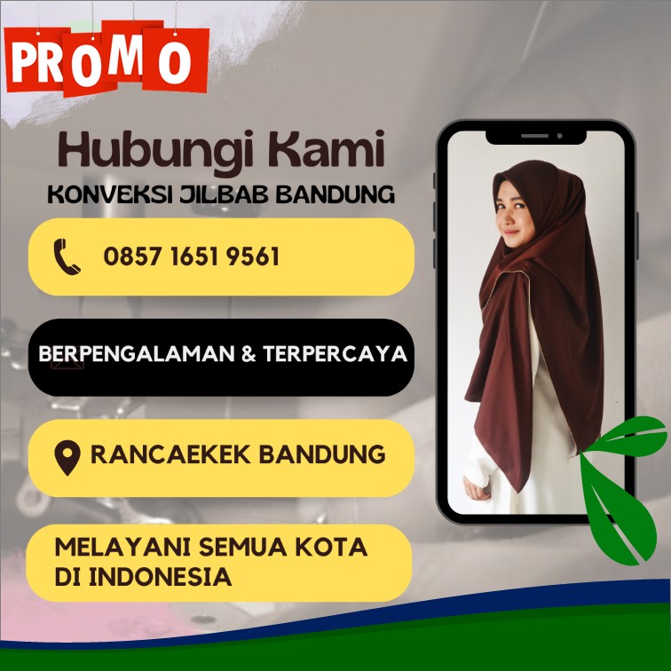 Pusat Konveksi Jilbab dan Kerudung Bandung