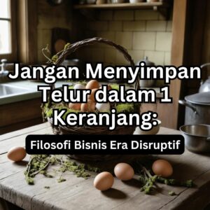Jangan Menyimpan Telur dalam 1 Keranjang: Filosofi Bisnis Era Disruptif
