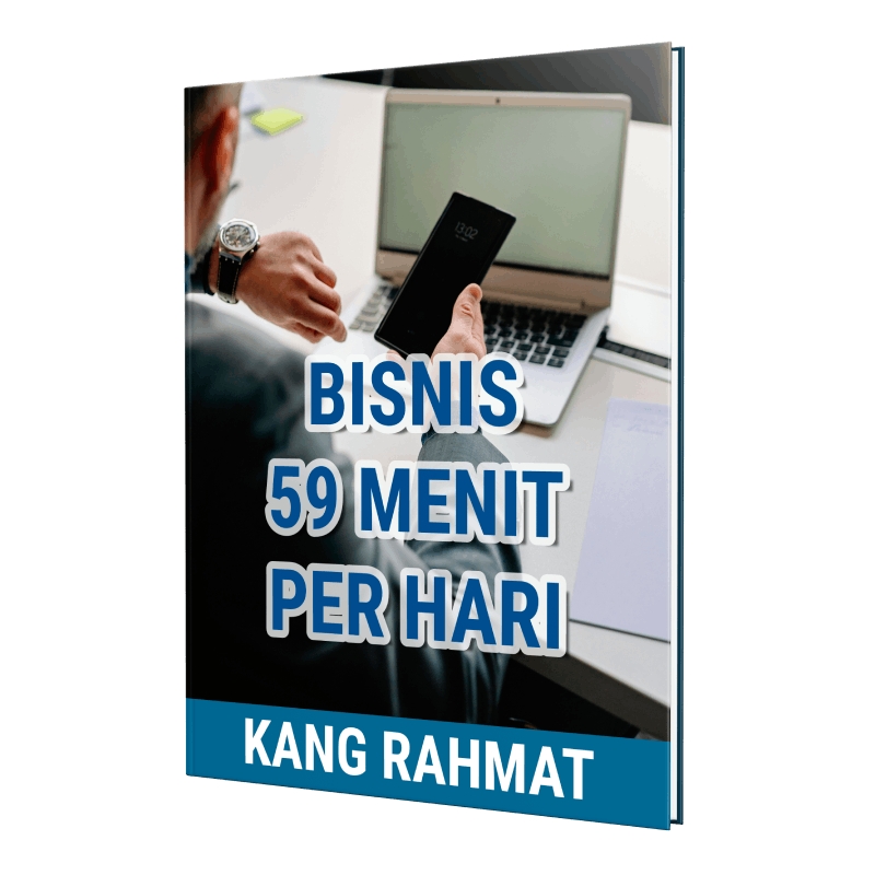 Cover Ebook Bisnis 59 Menit Per Hari dengan KoLaGo