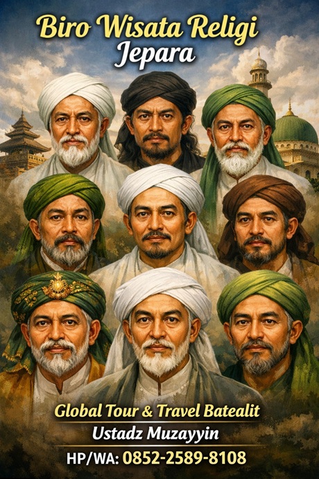 Global Tour & Travel Batealit adalah biro wisata religi di Jepara, Jawa Tengah. Info booking, CALL/WA: 0852-2589-8108.