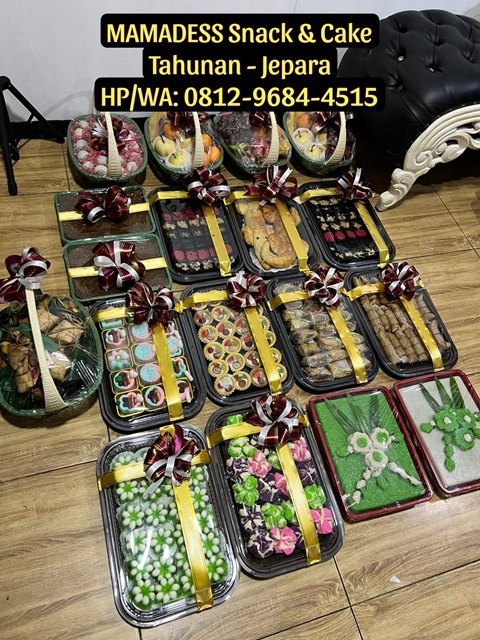 Kue Lamaran Pernikahan Jepara | WA: 0812-9684-4515 | MAMADESS Snack & Cake