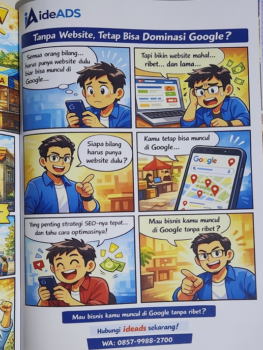 Pre-Order: Komik Edukasi Bisnis Online untuk Hadiah Ultah Anak | WA: O857-9988-27OO