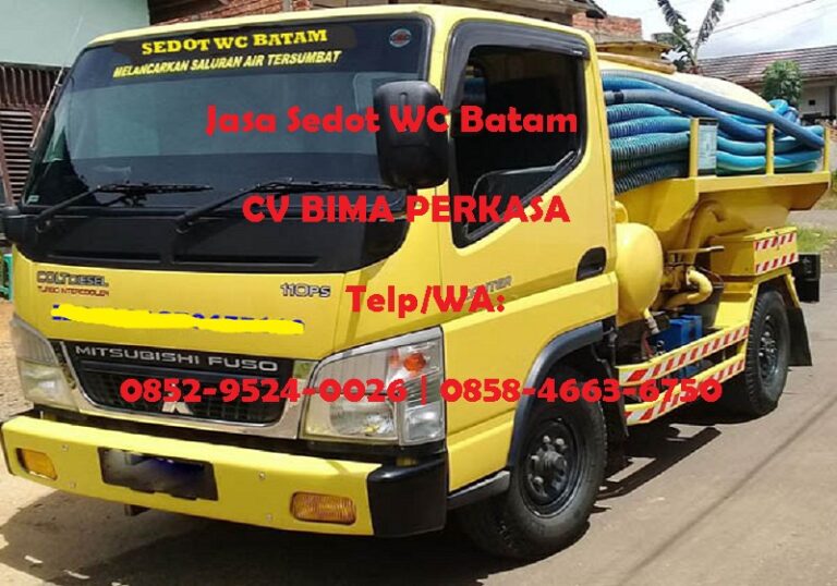 Sedot WC Batam Aman, Cepat, dan Bergaransi