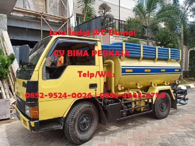 Sedot WC Dumai Cepat Datang, Hasil Lebih Bersih