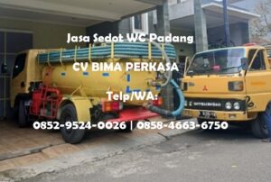 Sedot WC Padang Siap Atasi Septictank Penuh