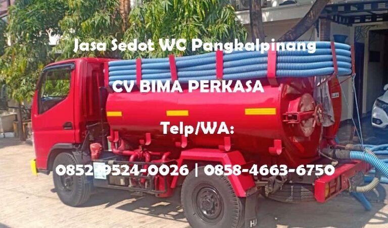 Sedot WC Pangkalpinang Solusi Tepat WC Mampet Mendadak