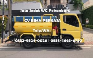 Sedot WC Pekanbaru Harga Terjangkau Pengerjaan Maksimal