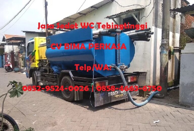 Sedot WC Tebingtinggi Siap Atasi WC Mampet
