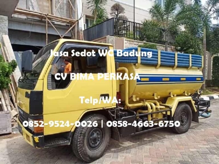 Jasa Sedot WC Badung, Solusi Tuntas Septic Tank Penuh dengan Harga Terjangkau