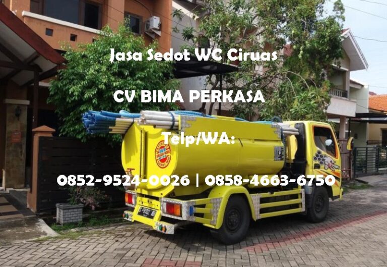 Jasa Sedot WC Ciruas, Solusi Mengatasi WC Meluap Secara Efektif