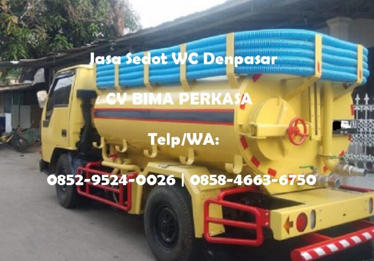 Sedot WC Denpasar Terbaik, Efektif Mengatasi Masalah WC Mampet Kronis