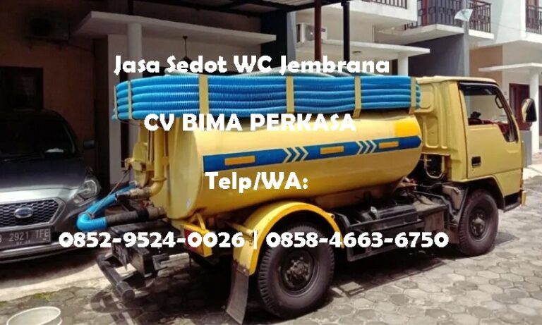 Sedot WC Jembrana Layanan Murah, Bersih, dan Bergaransi