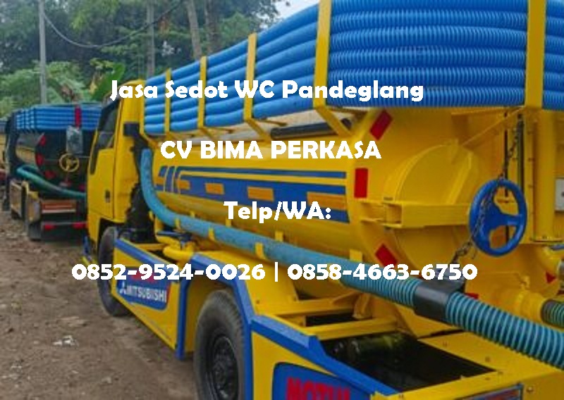 Sedot WC Pandeglang, Layanan Murah, Bersih, dan Bergaransi
