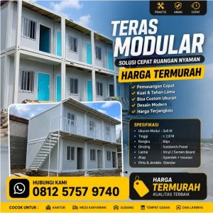 Jual Rumah Modular Semarang – Hunian Modern, Cepat, dan Fleksibel