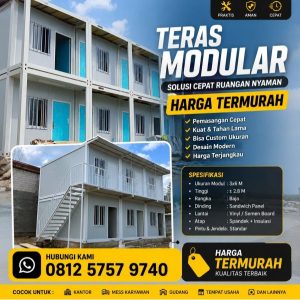 Harga Rumah Modular Jogja Terbaru: Pilihan Tipe 3×3, 3×6 hingga 2 Lantai